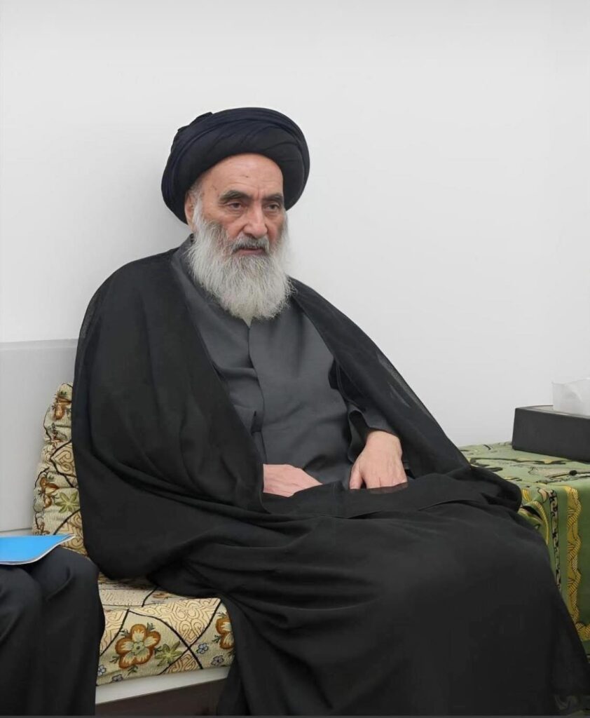 524405074_122134894274804480_6907819388488501421_n-1-842x1024 بيان صادر من مكتب المرجع الأعلى للشيعة السيد السيستاني (دام ظله) حول المأساة الإنسانية في غزة.بسم الله الرحمن الرحيم:بعد ما يقرب من عامين من القتل والتدمير المتواصلين وما خلّف ذلك من مئات الآلاف من الشهداء والجرحى وهدم مدن ومجمعات سكنية بكاملها، يعاني في هذه الايام الشعب الفلسطيني المظلوم في قطاع غزة من ظروف حياتية بالغة السوء ولا سيما بسبب ندرة المواد الغذائية التي تسببت في مجاعة واسعة النطاق لم يسلم منها حتى الأطفال والمرضى وكبار السن.واذا لم يكن المتوقع من قوات الاحتلال إلا ممارسة هذا التوحش الفظيع في اطار محاولاتها المتواصلة لتهجير الفلسطنيين من وطنهم، فان المتوقع من دول العالم ولا سيما الدول العربية والإسلامية أن لا تسمح باستمرار هذه المأساة الإنسانية الكبرى بل تكثف جهودها في سبيل وضع حد لها وتمارس أقصى ما تستطيع لإلزام كيان الاحتلال وحماته لفسح المجال لايصال المواد الغذائية وسائر المستلزمات المعيشية إلى المدنيين الأبرياء في أقرب وقت ممكن.ان المشاهد المروعة للمجاعة المستشرية في القطاع التي تتناقلها وسائل الإعلام لا تسمح لأي إنسان ذي ضمير أن يهنأ بطعام أو شراب بل - وكما قال أمير المؤمنين علي بن أبي طالب (عليه السلام) بشأن الاعتداء على إمرأة في بلاد الإسلام - (لو ان امرءاً مسلماً مات من بعد هذا أسفاً ما كان به ملوماً بل كان به عندي جديراً).ولا حول ولا قوة إلا بالله العلي العظيم.(٢٩/ المحرم/ ١٤٤٧هـ) المصادف (٢٥/تموز/٢٠٢٥م)مكتب السيد السيستاني (دام ظله) - النجف الأشرف